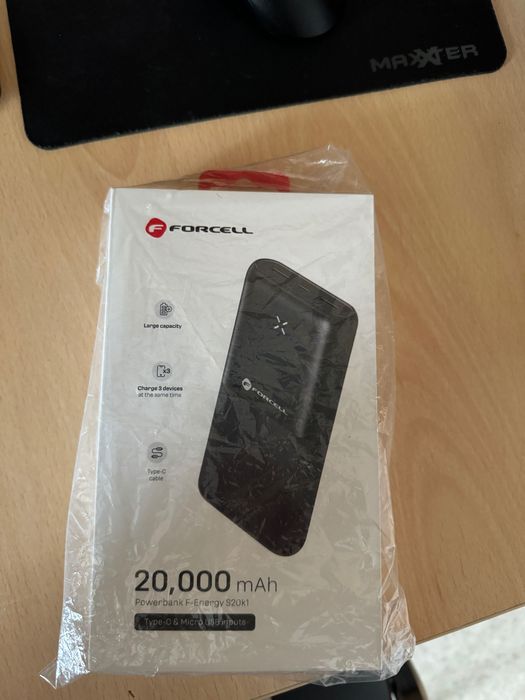 Powerbank 20000 mAh nowy, nieodpakowany