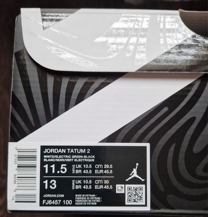 Jordan Tatum 2 rozmiar 45,5