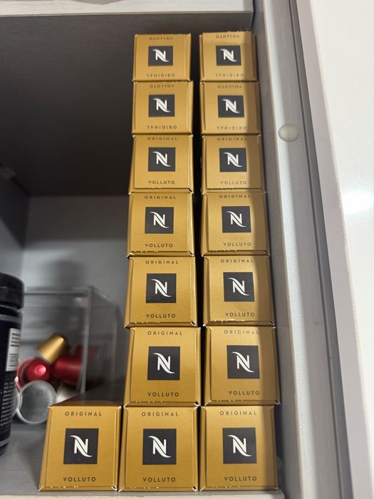 Capsulas Nespresso ORIGINAIS- embalagens volluto e baunilha