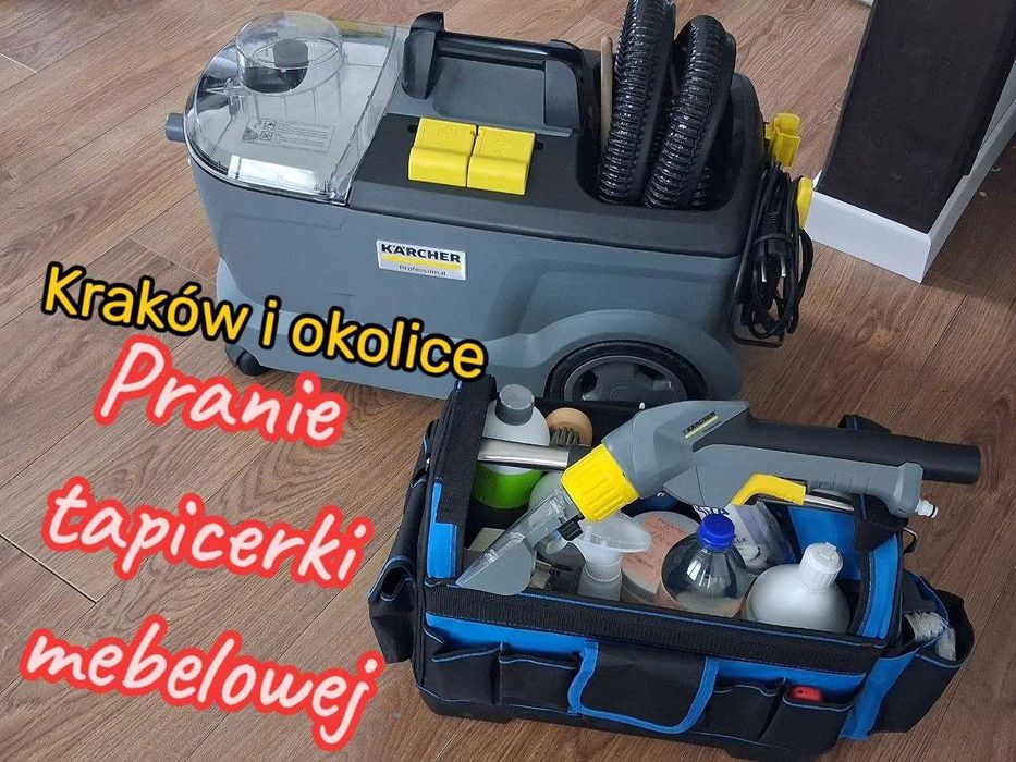 Pranie tapicerki meblowej Pranie sofy  Czyszczenie dywanów i wykładzin Kraków i okolice