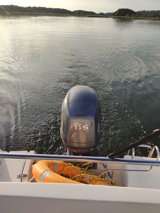 Łódź motorowa motorówka Yamaha 115