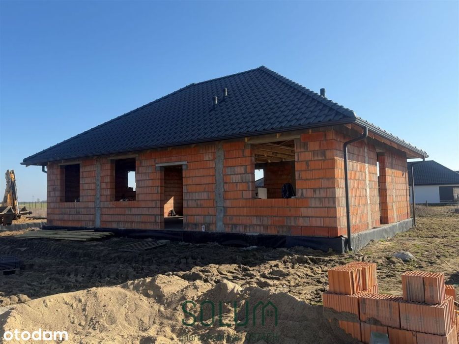 Parterowy 116,84M2 Wolnostojący Dom W Moraczewie!