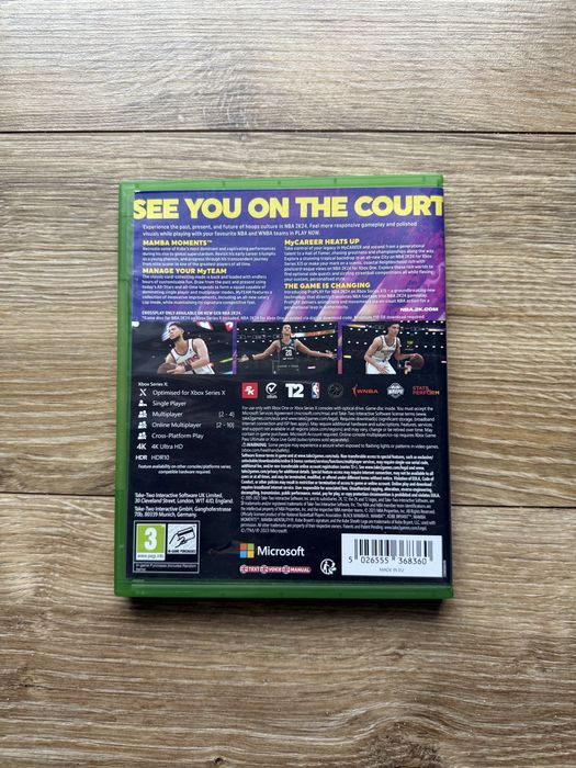 Gra NBA 2K24 2K 24 Xbox Series X