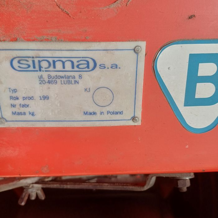 Gnitotwnik, śrutownik Sipma H 733