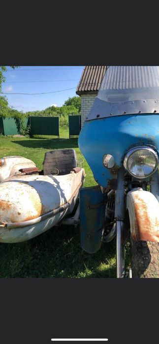 Мотоцикл Іж, иж, іж з каляскою