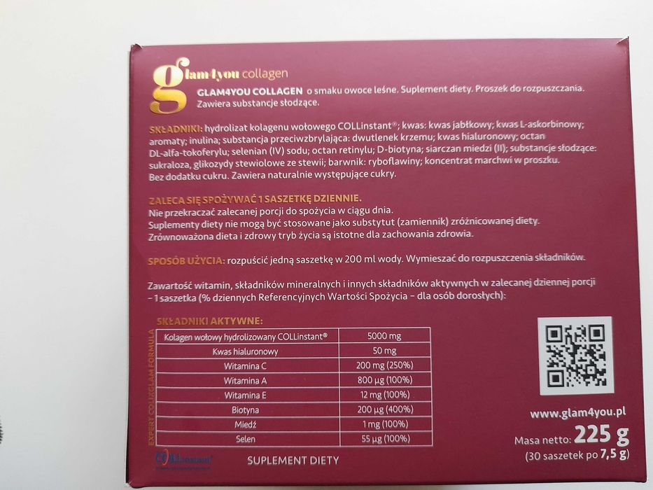 glam4you collagen 28 saszetek