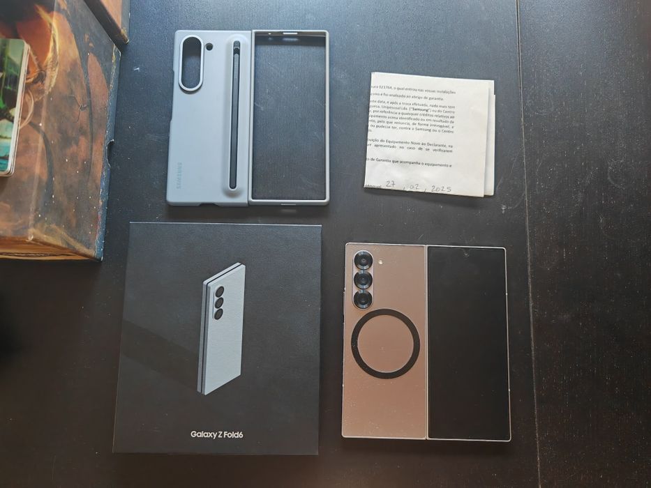Troco/Vendo Samsung Z Fold 6 512gb com fatura e garantia!