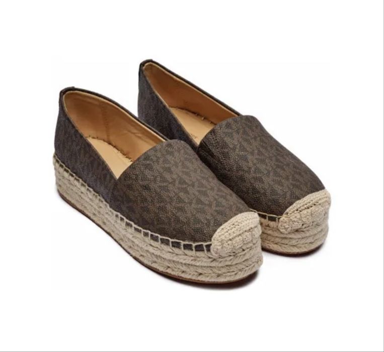Michael Kors espadryle Lynn brązowe 37 jak nowe!