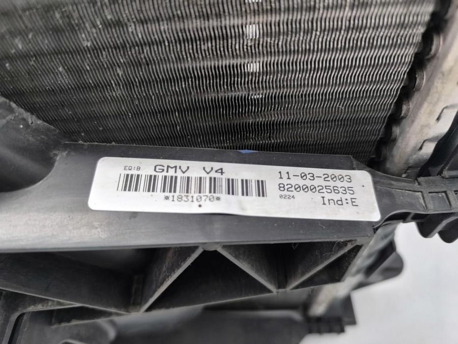 Komplet chłodnic wentylator renault laguna 2 20 16V