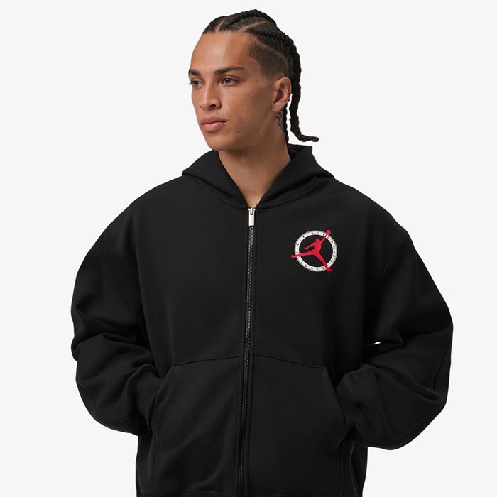 Оригінальне Зіп Худі Jordan Club Fleece (чорне) | L | Нове з бірками!