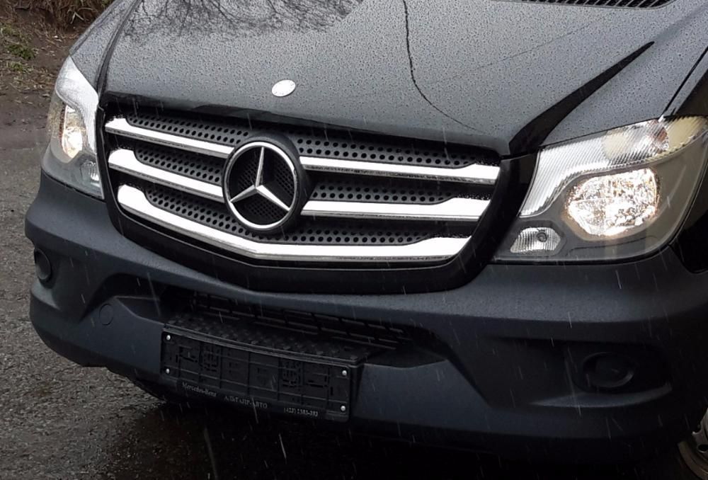 Хром накладки на решетку Спринтер 906 (Mercedes Sprinter 2006-,