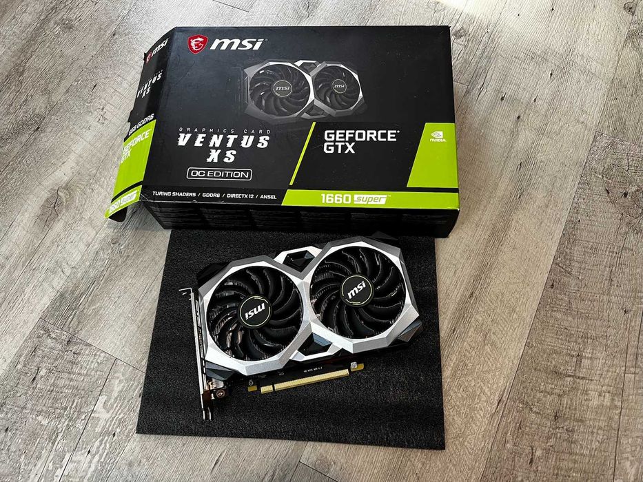 MSI NVIDIA GTX 1660 SUPER 6GB – VR Ready & G-Sync64737765990147120