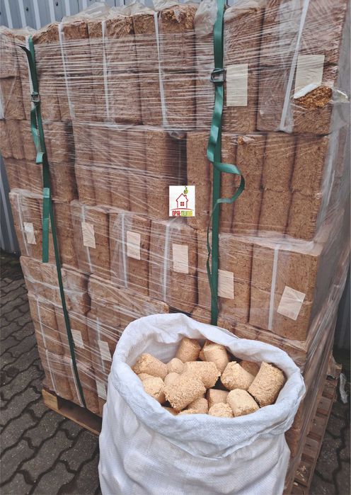 Brykiet drzewny z gratisem. Wysoka jakość. Raty 0%. Dostawa