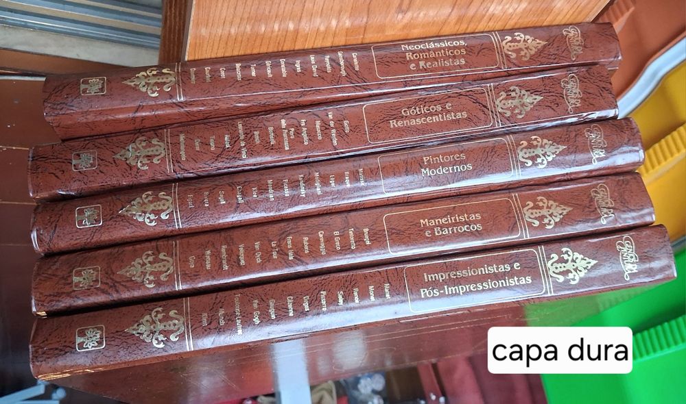 Genios da pintura 5 volumes de capa dura