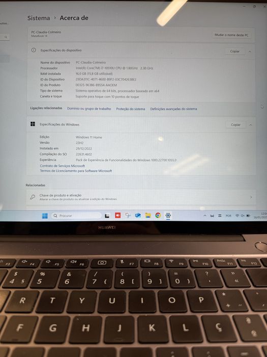 Huawei Matebook 14 2022