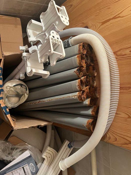 Intex каркасный бассейн 549 x 132 см Ultra Frame Pool б/у самовывоз