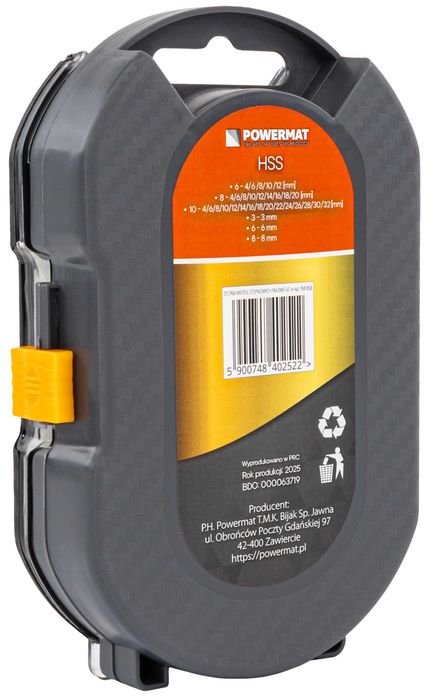wiertła stopniowe frezujące do metalu hss drewna plastiku 3-8mm