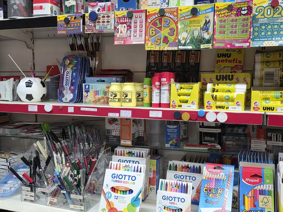 Recheio de Papelaria