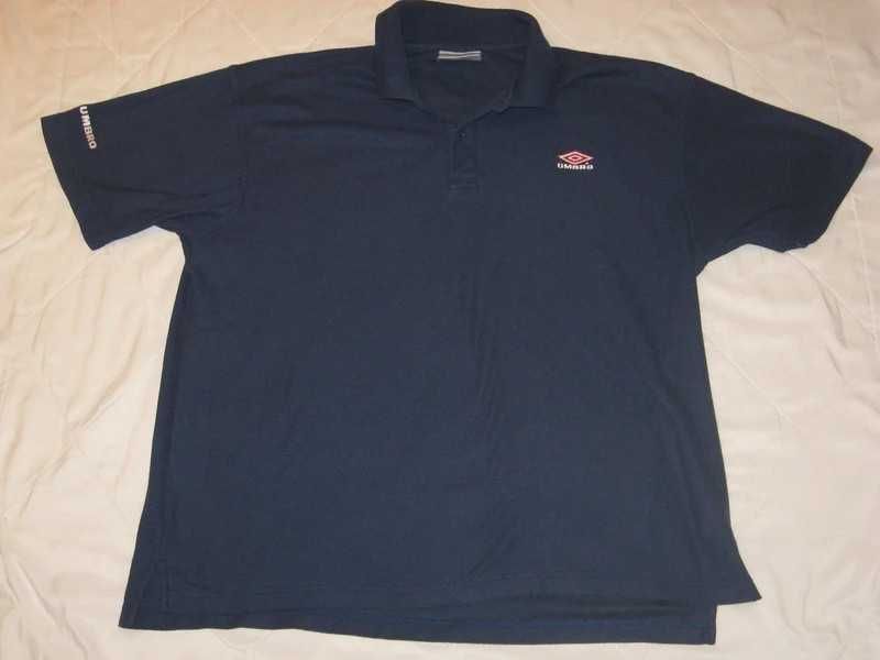 koszulka polo Umbro retro oldschool vintage lata 90. XXL 2XL duża haft