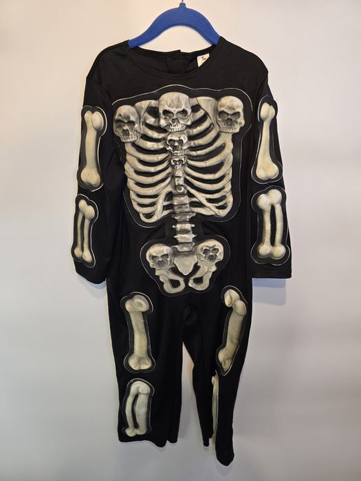 Kościotrup przebranie strój kostium karnawał 110 - 116