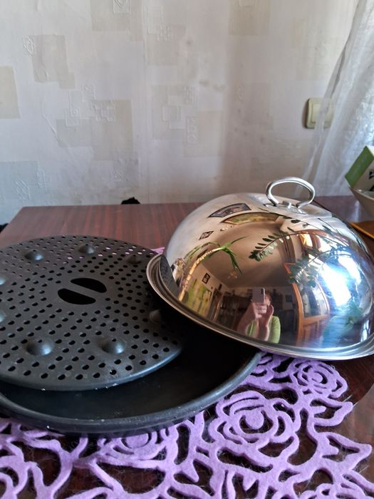 Кофемолка,турка и чайничек из нержавейки.Цена договорна