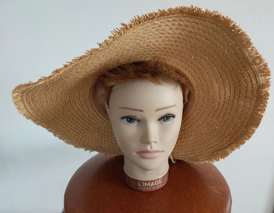 Elegance Kapelusz  słomkowy szeroki