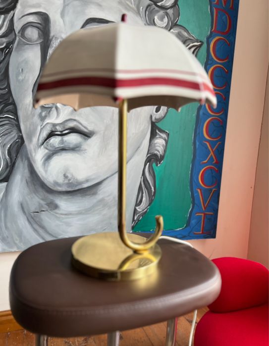 Wloska lampa stołowa z lat 80-tych
