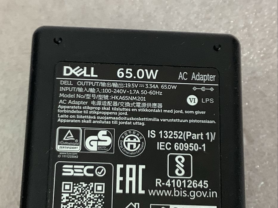 AC adaptador - Carregador computador portatil DELL HKA65NM201  19.5V