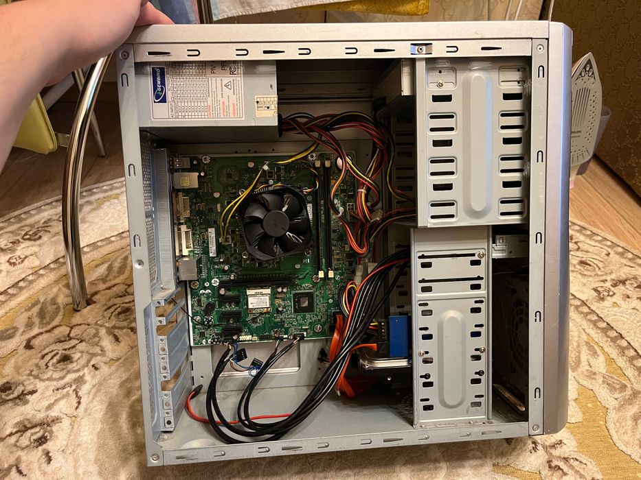 Компютер пк s1155 i3 2120/8gb/Ssd 250gb/hdd500/Wi-Fi/ windows10