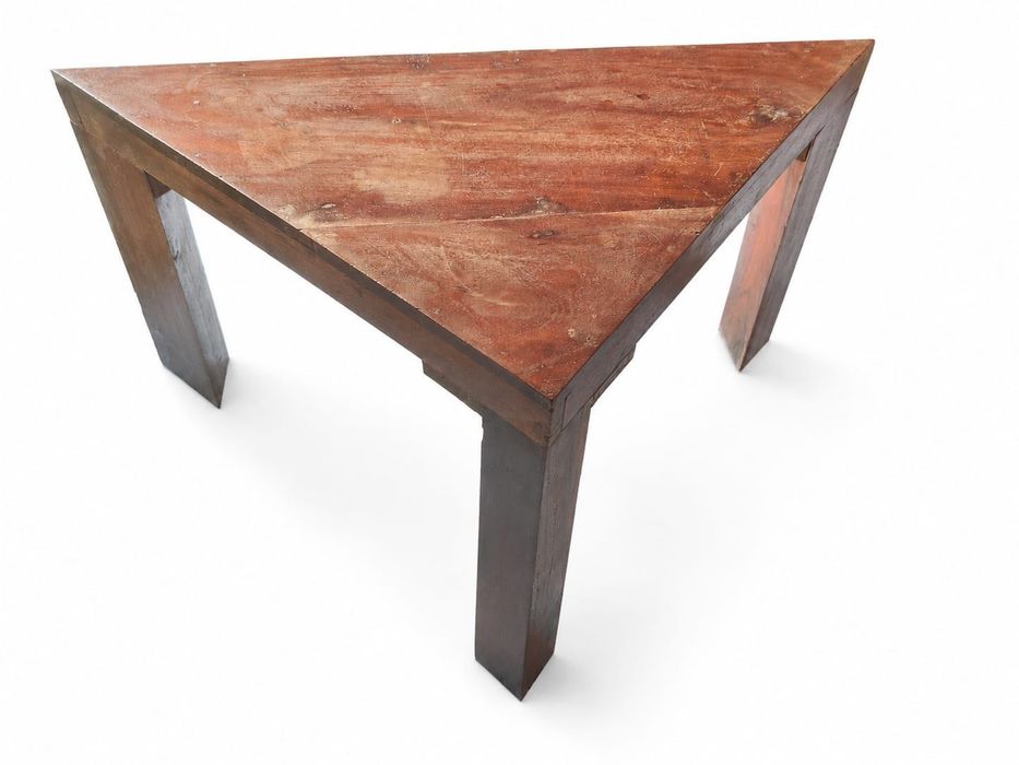 Conjunto de 4 mesas triangulares