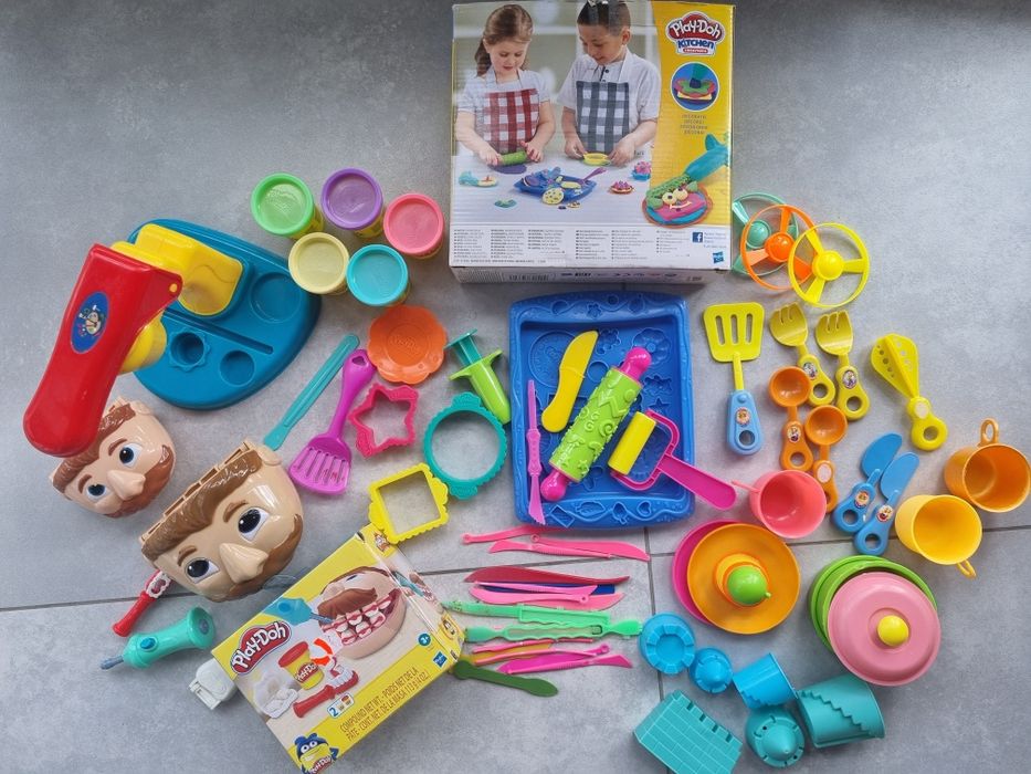 Play-Doh набір для ліплення, іграшковий посуд