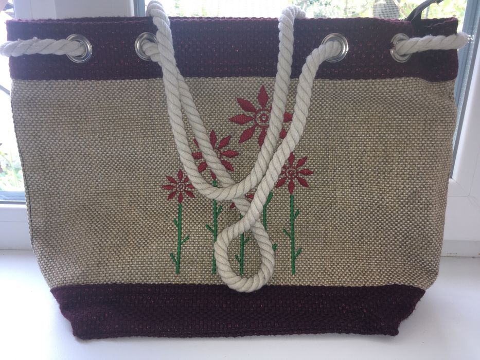 Сумка літня з шинила