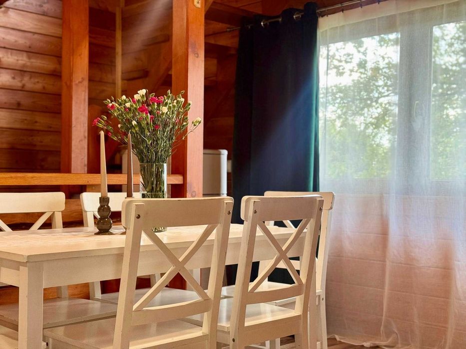 Drewniany domek  /sauna/balia