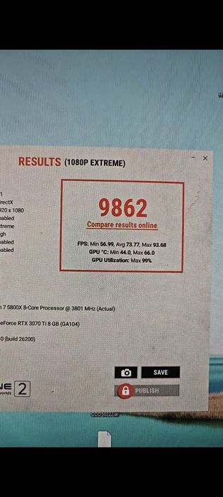 Gigabyte RTX 3070 Ti Aorus Master 8G (В одних руках, на гарантії)