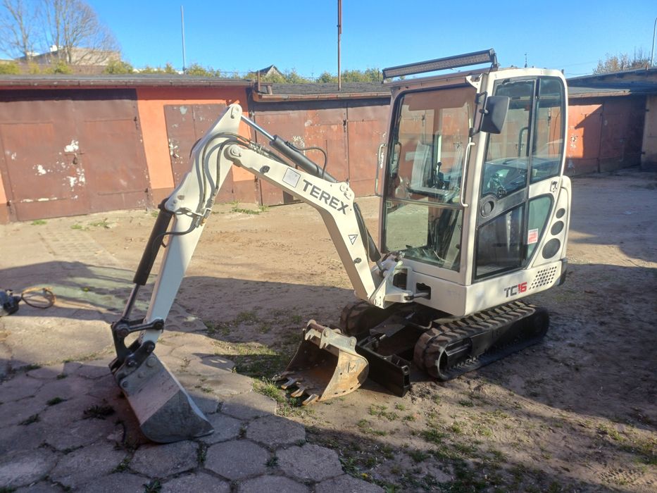 Minikoparka Terex Tc 16