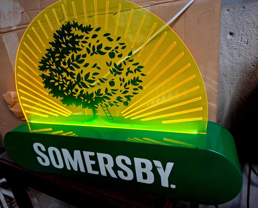 Letreiro iluminado Somersby