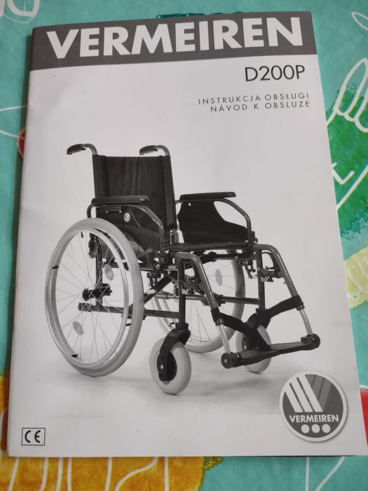 Wózek inwalidzki Vermeiren D200PD 200 P