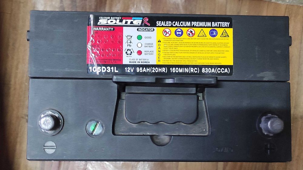 Акумулятор Solite 95ah 830a