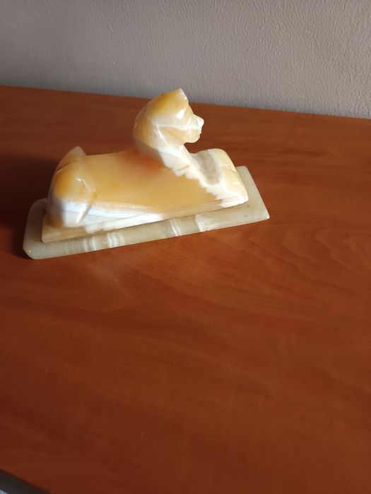 Conjunto Egípcio em Mármore Ónix Amarelo