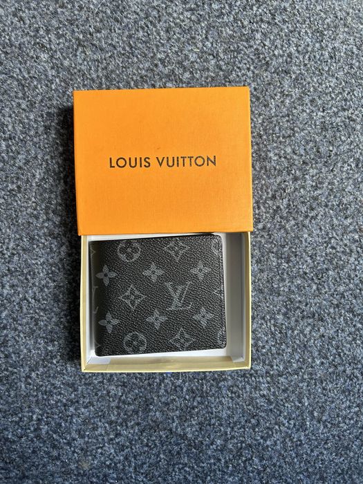 Czarny Portfel Louis Vuitton