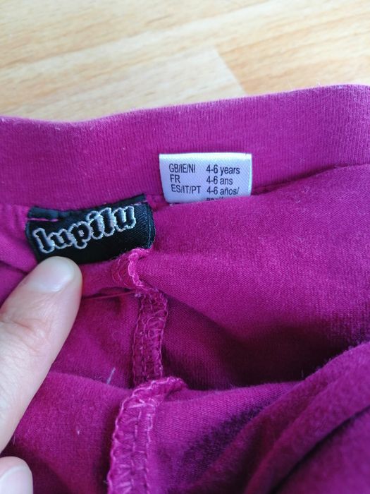 Legginsy ze spódniczką 110 116 Lupilu spodnie spódnica