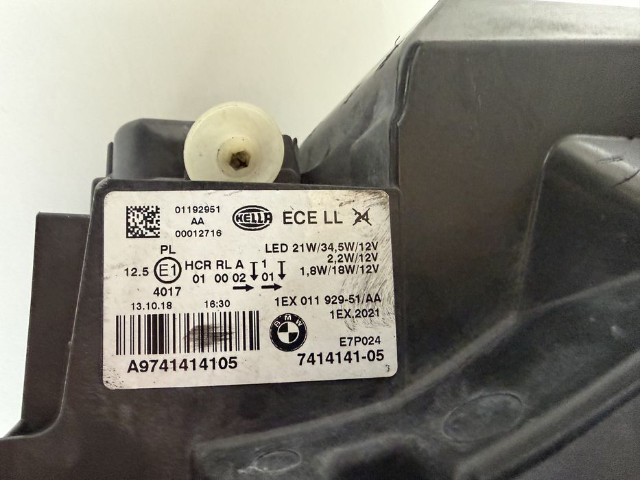 Farol Bmw Serie 1 F20 F21 xenon
