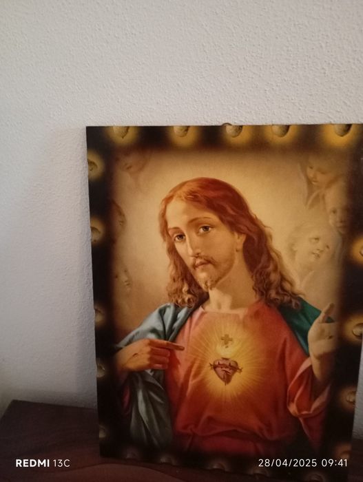 Quadros variados da imagem de Cristo