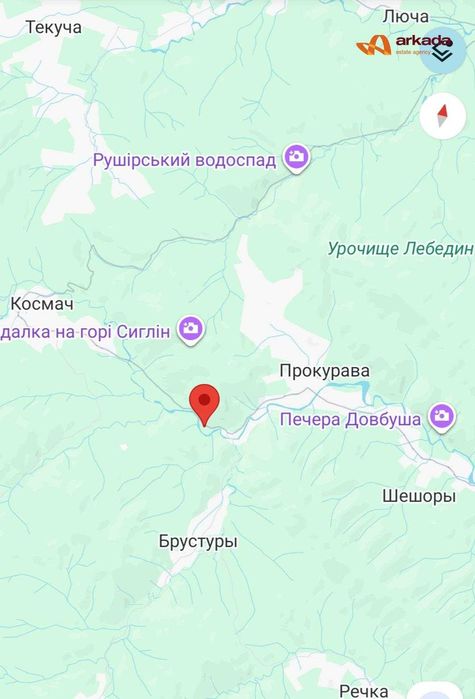 Продаж земельної ділянки в Карпатах біля річки.І.