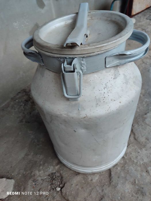 Бідони алюмінієві 40 л в гарному стані СРСР з новою прокладкою