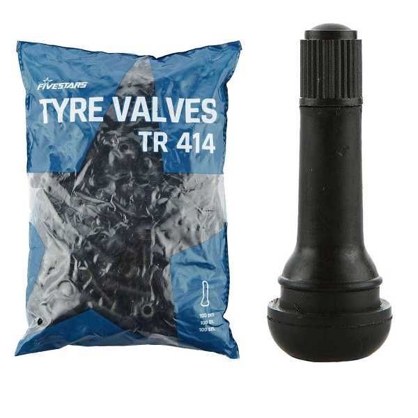 (Com iva) Válvulas de Roda TR413 ou TR414 Tubeless – 100 PCS
