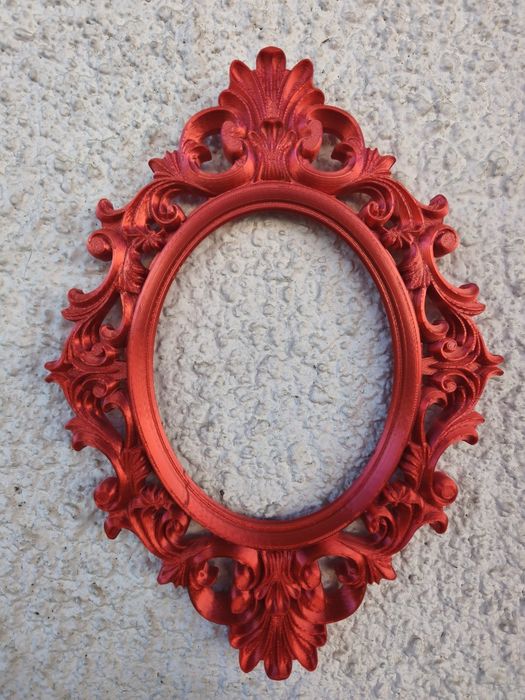Moldura Oval Barroca