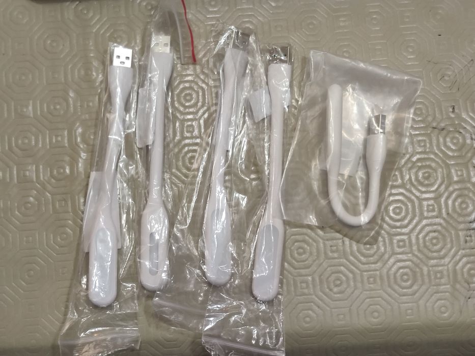 Led USB luz led PC power bank barato presente