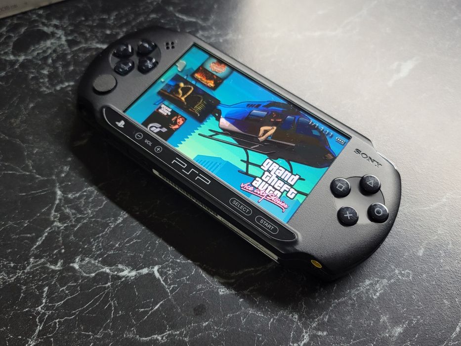 Sony PlayStation Portable PSP Street E1008 Black