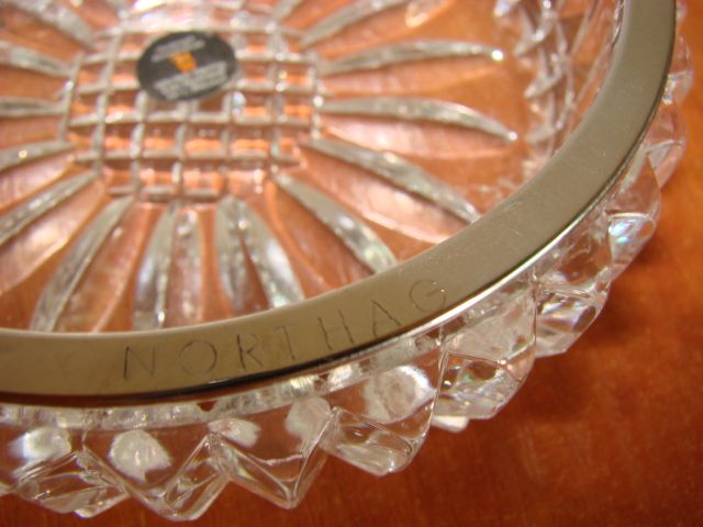 Northag Grupa Armii Północnej kryształowo-srebrna popielniczka bbi